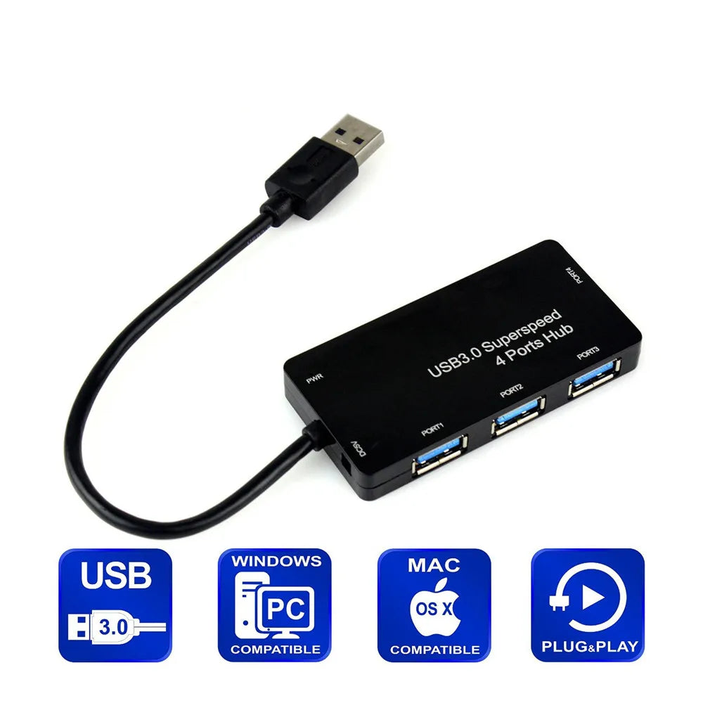 4 Port USB adapter