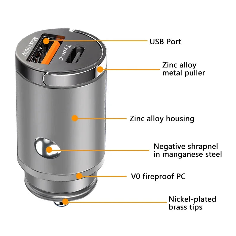 Fast Charging Car Adapter