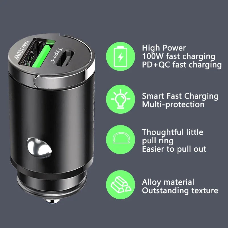 Fast Charging Car Adapter